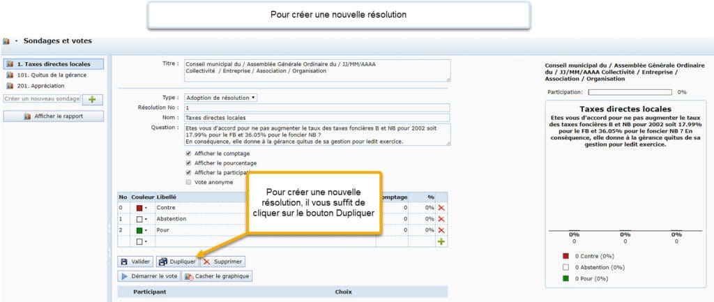 Conseil municipal à distance